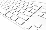 Blank Keyboard Stock Photo