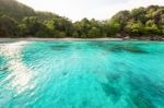 Honeymoon Bay And Beach In Similan Island, Thailand Stock Photo