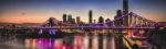 Iconic Story Bridge In Brisbane, Queensland, Australia Stock Photo