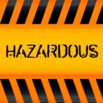 Hazardous Icon Stock Photo