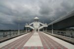 Sarasin Bridge Stock Photo