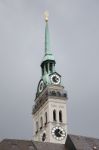 St Peters Church In Munich Stock Photo