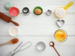 Baking Background Stock Photo