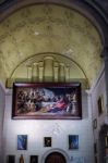 Malaga, Andalucia/spain - July 5 : Interior View Of The Cathedra Stock Photo