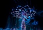 Tree Of Life At Expo In Milan Italy Stock Photo