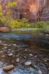 Zion National Park Utah Stock Photo