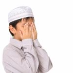 Muslim Boys Stock Photo