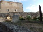 The Eleventh Century Castle On The Volcanic Mountain, Architecture And Elements  Stock Photo