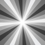 Black And White Light Ray Abstract Background Stock Photo