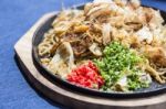 Yakisoba Japanese Noodles Stock Photo