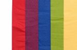 Colorful Napkin Paper Background Stock Photo