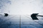 Blue Sky And Office Building Stock Photo