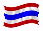 Flag Of Thailand Stock Photo