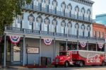 Sacramento, California/usa - August 5 : Coca Cola Delivery In Sa Stock Photo