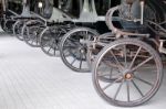 Horse Carriage Wheel Stock Photo