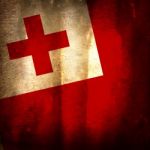 Old Grunge Flag Of Tonga Stock Photo