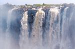 Victoria Falls In Zimbabwe Stock Photo