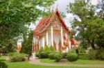 Nice Old Style Of Thai Buddhist Temple Stock Photo