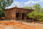 Houses In The Rural Ethiopia Stock Photo