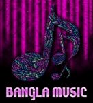 Bangla Music Means Sound Track And Harmony Stock Photo