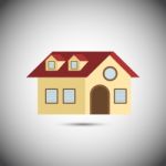 House.  Illustration Stock Photo