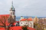 Catholic Motomachi Church In Hakodate Stock Photo