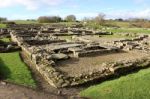 Vindolanda Roman Excavation Stock Photo