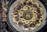 Astronomical Clock At The Old Town City Hall In Prague Stock Photo