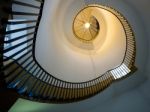 Spiral Staircase In The Lighthouse In Southwold Stock Photo