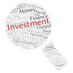 Business & Finance Related Word Cloud Background Stock Photo