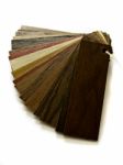 Laminate Flooring Wooden Samples Stock Photo