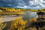 Gros Ventre River Stock Photo