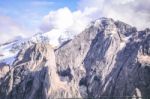 Italian Dolomites Stock Photo