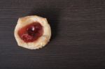 Close Up Danish Pastry Stock Photo