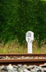 Railway Signal Stock Photo