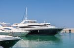 Latchi, Cyprus/greece - July 23 : Assortment Of Boats In The Mar Stock Photo