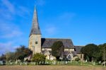 View Of Wisborough Green Church Stock Photo