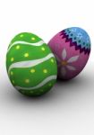 Easter Eggs Stock Photo