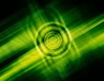 Green Futuristic Background Stock Photo