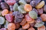 A Selection Of Fruit Pastilles Stock Photo