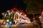 Chiang Mai,thailand-20 April, 2015: Villagers Sell Their Handmadephan-on Temple In Chiang Mai Walking Street Stock Photo