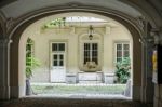 Courtyard Near The Hofburg In Vienna Stock Photo