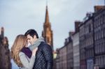 Attractive Young Couple In Love Stock Photo