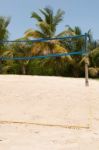 Beach Volleyball Stock Photo