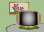 Retro Tv Stock Photo