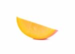 Ripe Mango Isolated On The White Background Stock Photo