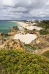 Wonderfull Portuguese Beach Stock Photo