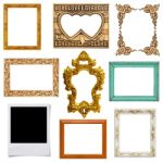 Wooden Frame Stock Photo