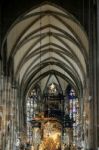 Detail View Of St Stephans Cathedral In Vienna Stock Photo