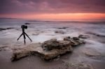 Sunset Photography Stock Photo